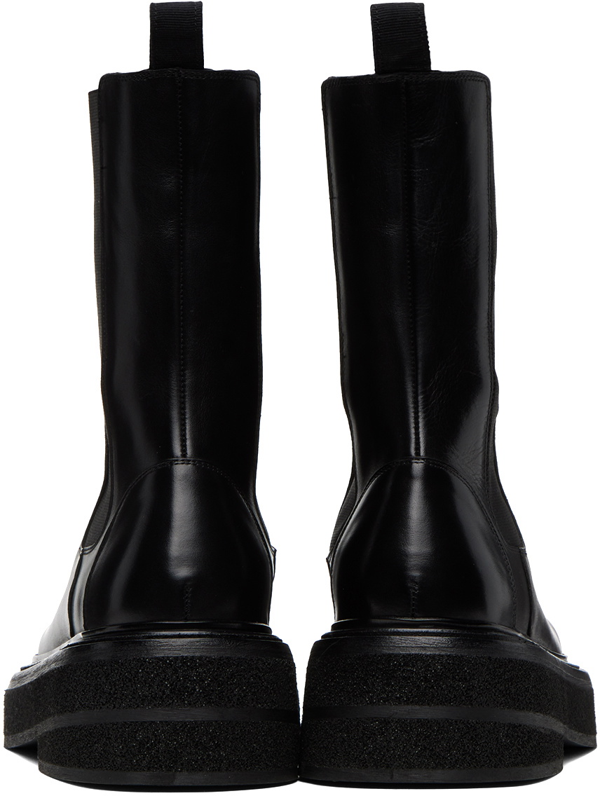 Marsèll Black Zuccone Chelsea Boots
