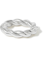 BOTTEGA VENETA - Twisted Sterling Silver Ring - Silver