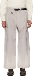 Y-3 Beige UT Straightleg Cargo Pants