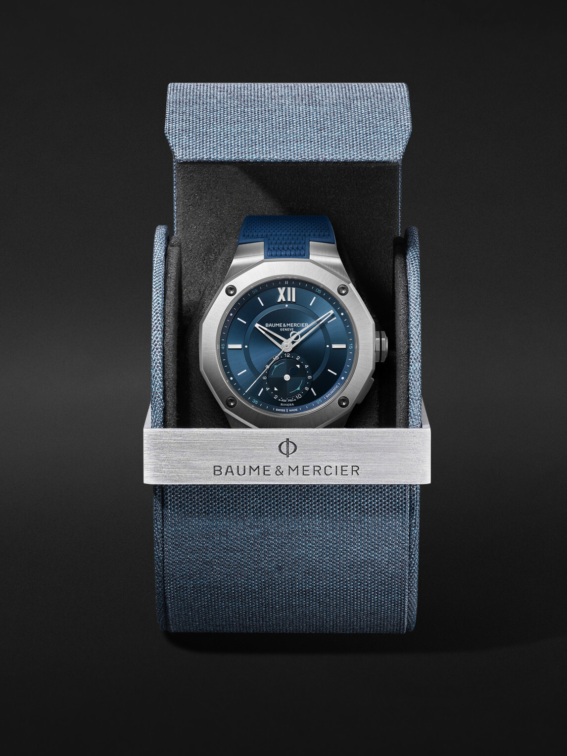 Baume & Mercier - Riviera Baumatic Tideograph Limited Edition Automatic Stainless Steel Watch, Ref. 10761