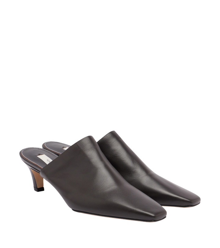 Photo: Toteme Leather mules