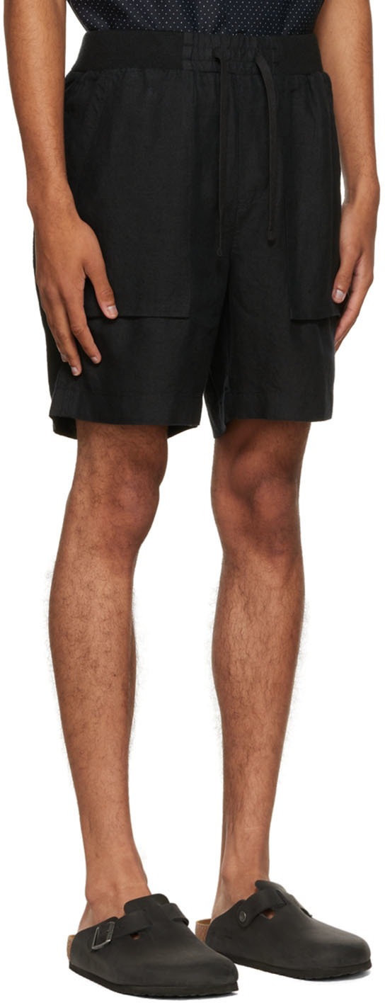 Vince Black Hemp Shorts