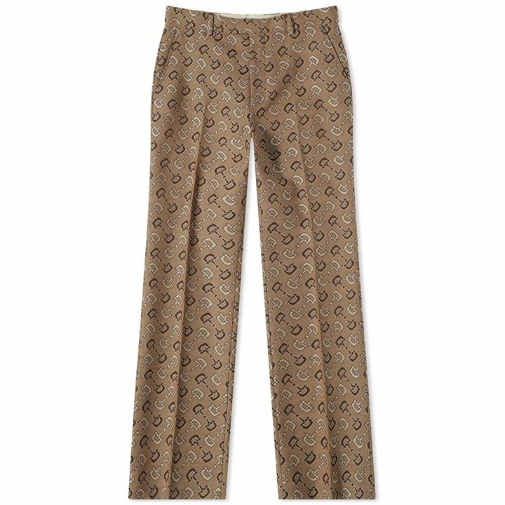 Photo: Gucci Men's Catwalk Look GG Trouser in Beige