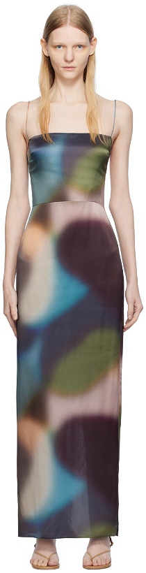 Photo: Reformation Multicolor Frankie Maxi Dress
