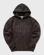 Butter Goods Cropped Zip Thru Hood Black - Mens - Zippers