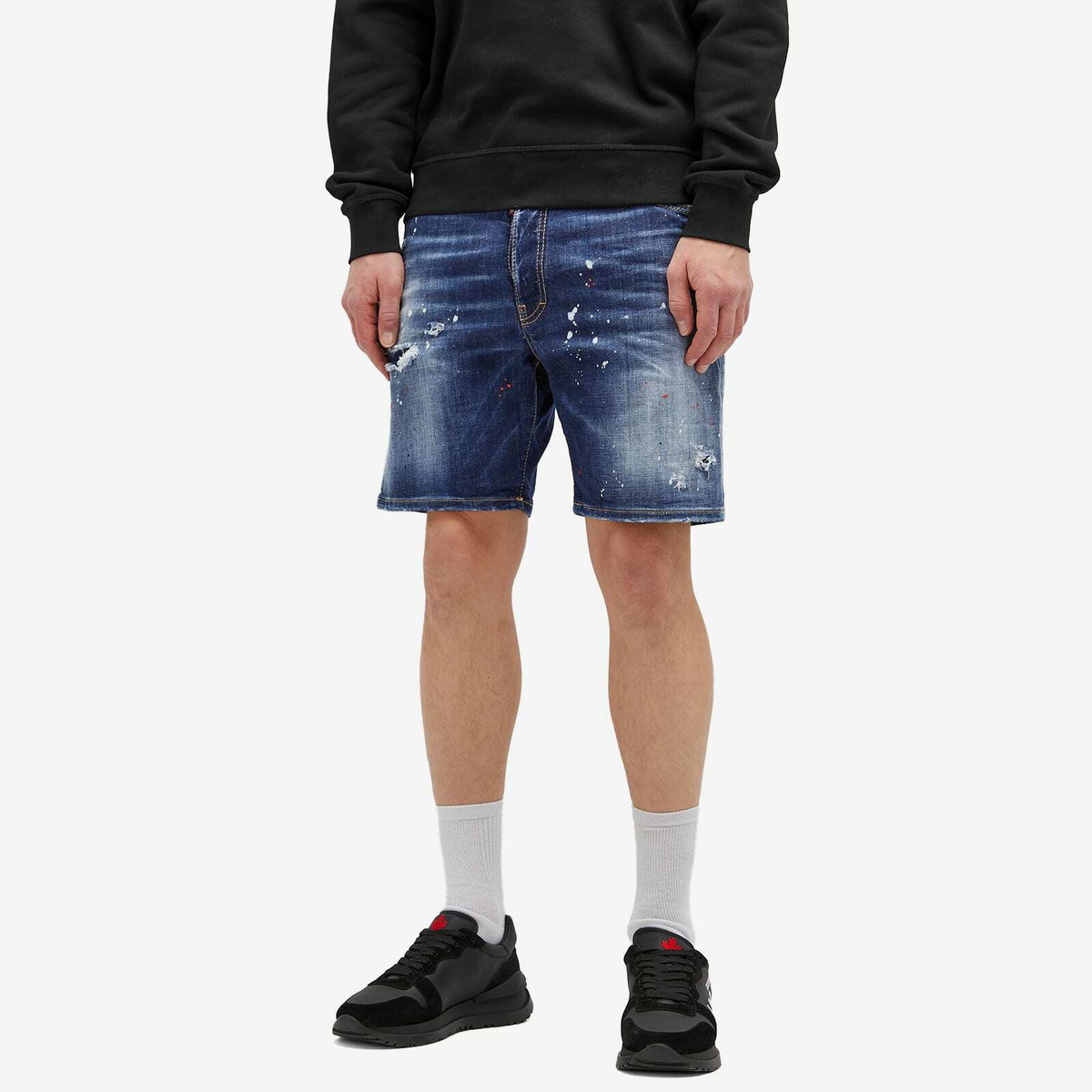 Dsquared2 Men's Marine Shorts in Navy Blue