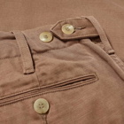 Auralee Men's Buggy Wide Pants in Light Brown