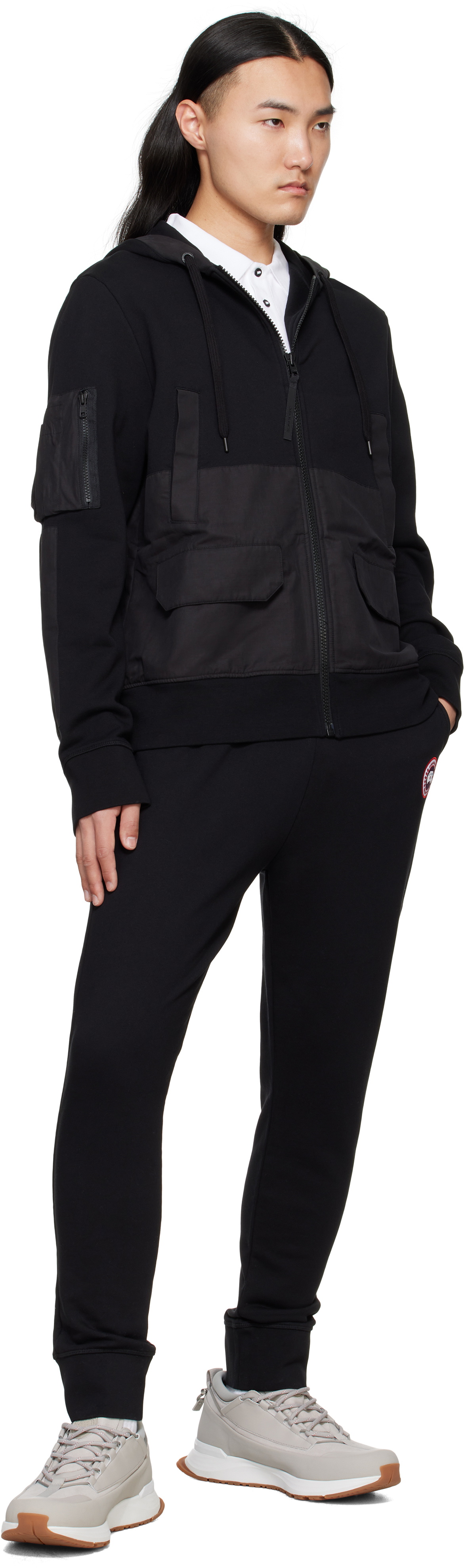 Canada Goose Black Huron Sweatpants
