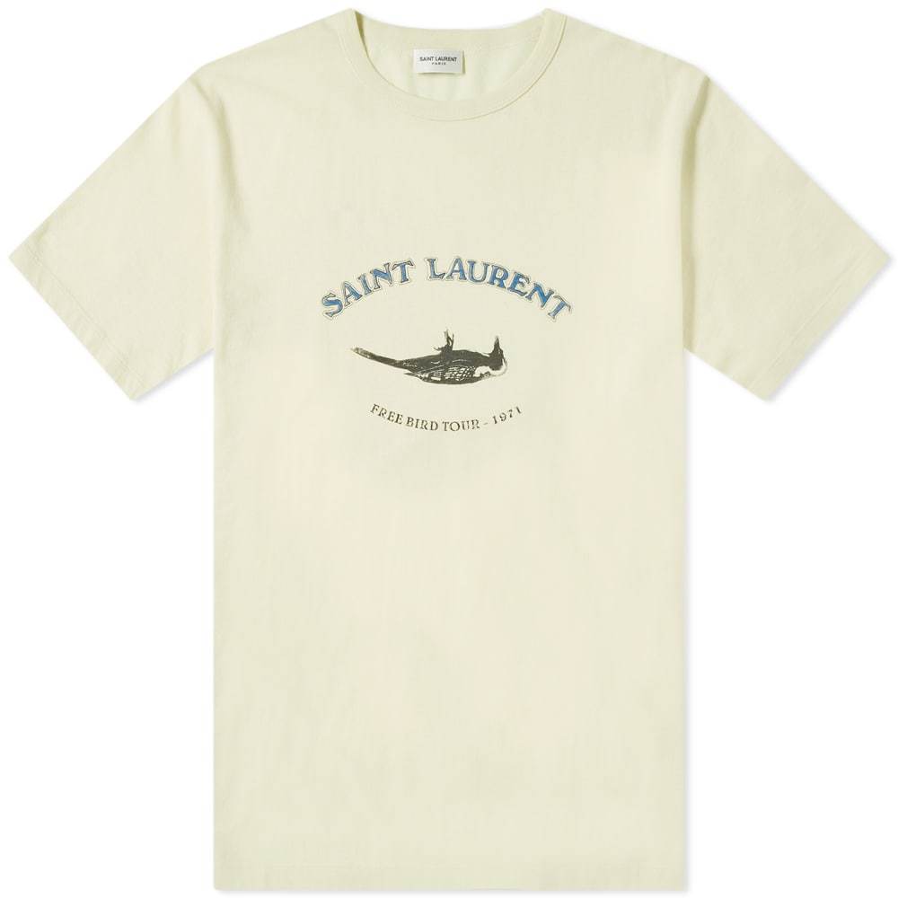 ☆送料・関税込☆SAINT LAURENT★FREE BIRD TOUR Tシャツ★ Free Bird Tour T-shirt | The Webster