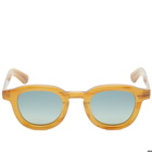 Moscot Dahven Sunglasses in Blonde/Forest Wood