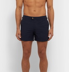 TOM FORD - Slim-Fit Short-Length Swim Shorts - Blue