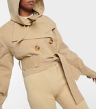Didu Cropped cotton gabardine jacket