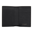 Saint Laurent Black Monogram Credit Card Wallet