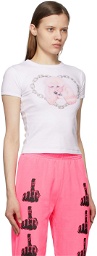 Ashley Williams White Poodle Baby T-Shirt