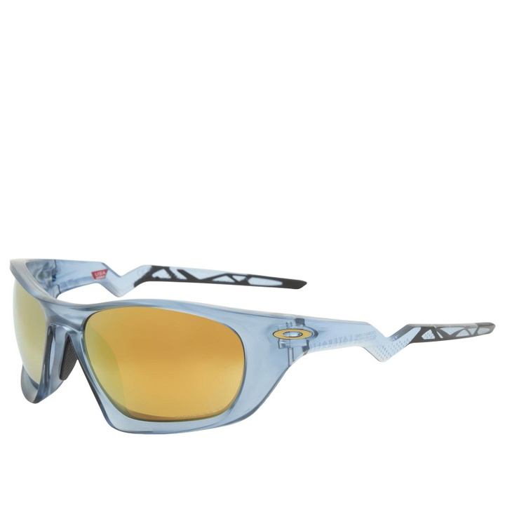 Photo: Oakley Lateralis Sunglasses in Mt Trans Abyss/Prizm 24K Polar 