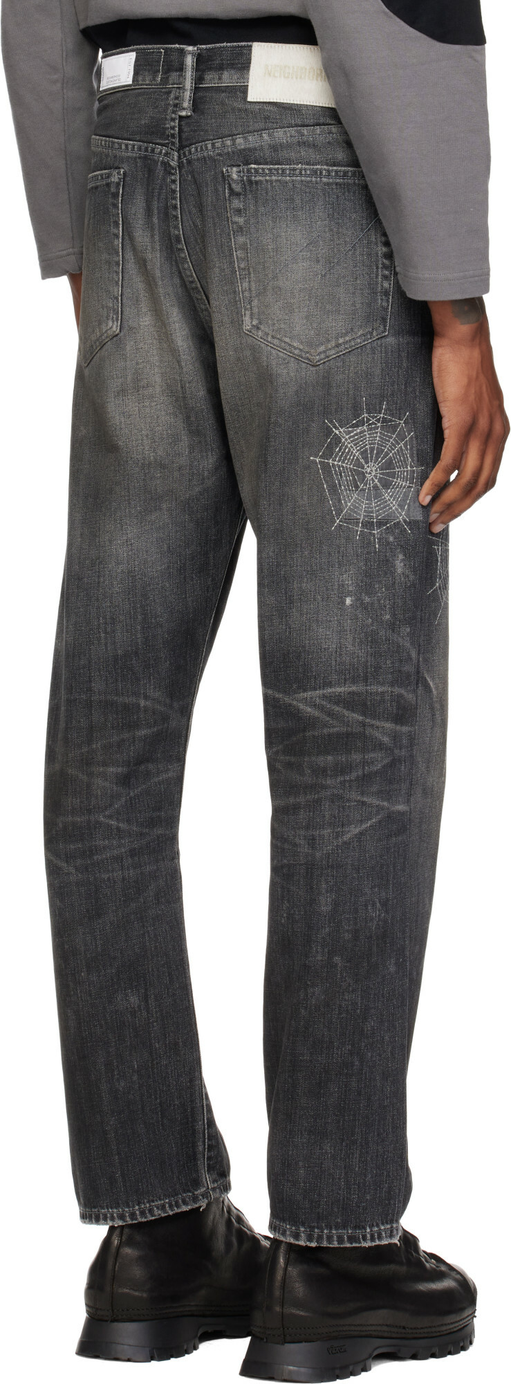 Neighborhood Gray DP Basic Indigo Jeans