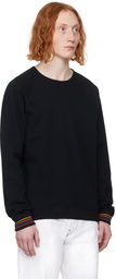 Paul Smith Black Artist Stripe Sweatshirt