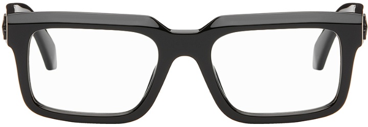 Photo: Off-White Black Optical Style 73 Glasses