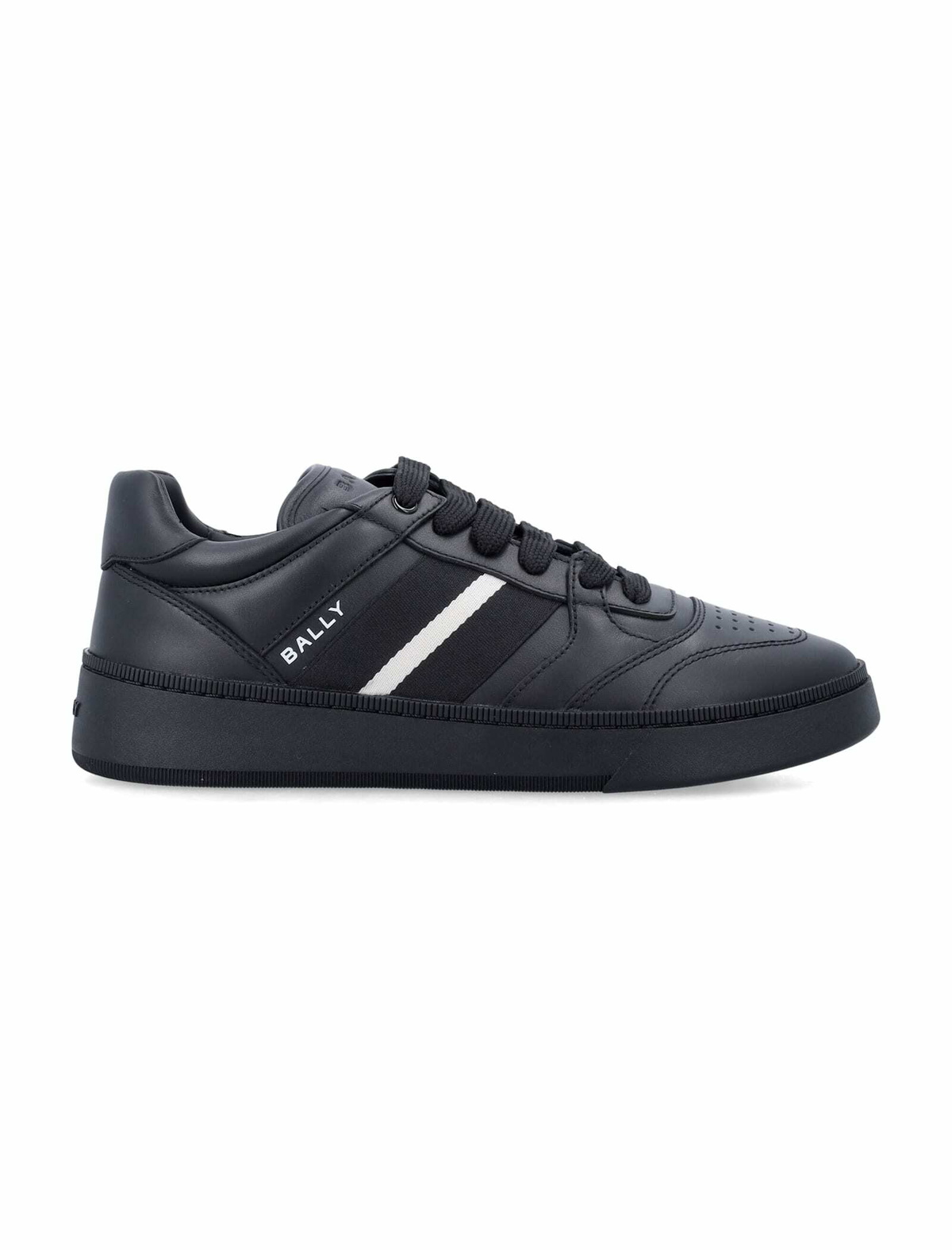 【送料&関税込】Bally Turyn U Sneakers In Black Leather Bally Turyn U Sneakers In Black Leather Bally