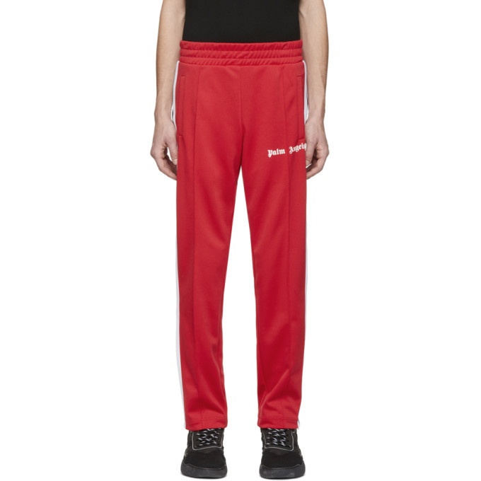 Photo: Palm Angels Red Classic Track Pants