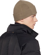 Paul Smith Taupe Whirl Mix Beanie