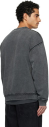 Diesel Gray S-Boxt-Raw-V1 Sweatshirt