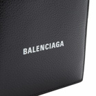 Balenciaga Men's Cash Square Fold Wallet in Black/White