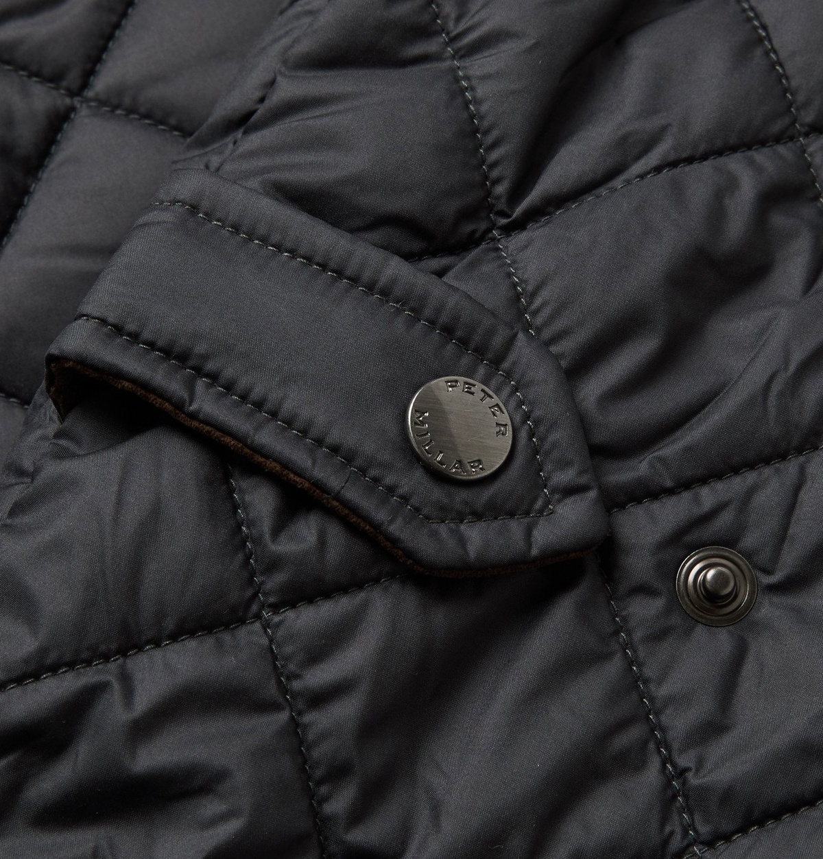 Peter Millar - Suffolk Microfibre-Trimmed Quilted Shell Jacket - Black ...