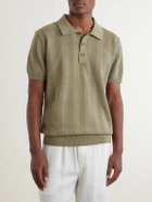 Frescobol Carioca - Vidal Cotton Polo Shirt - Green