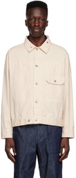 Engineered Garments Off-White Cotton Jacket