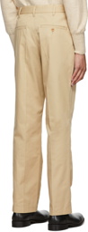 Lemaire Beige Officer Pants