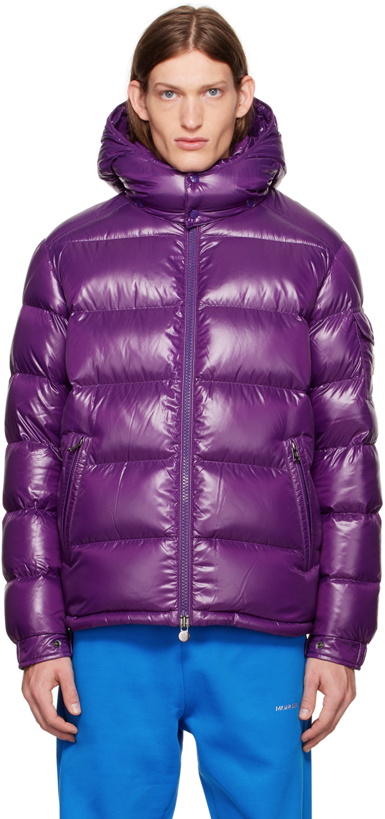 Photo: Moncler Purple Maya Down Jacket