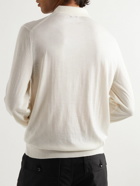 TOM FORD - Cashmere and Silk-Blend Polo Shirt - Neutrals