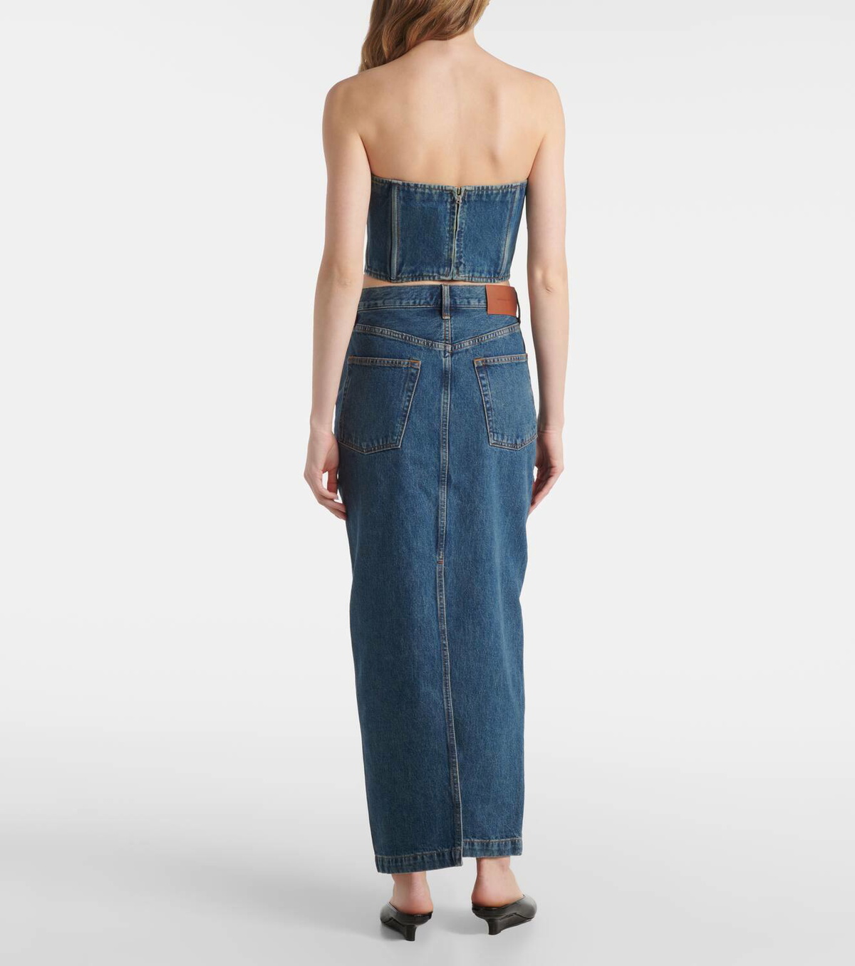 Wardrobe.NYC Denim maxi skirt WARDROBE.NYC