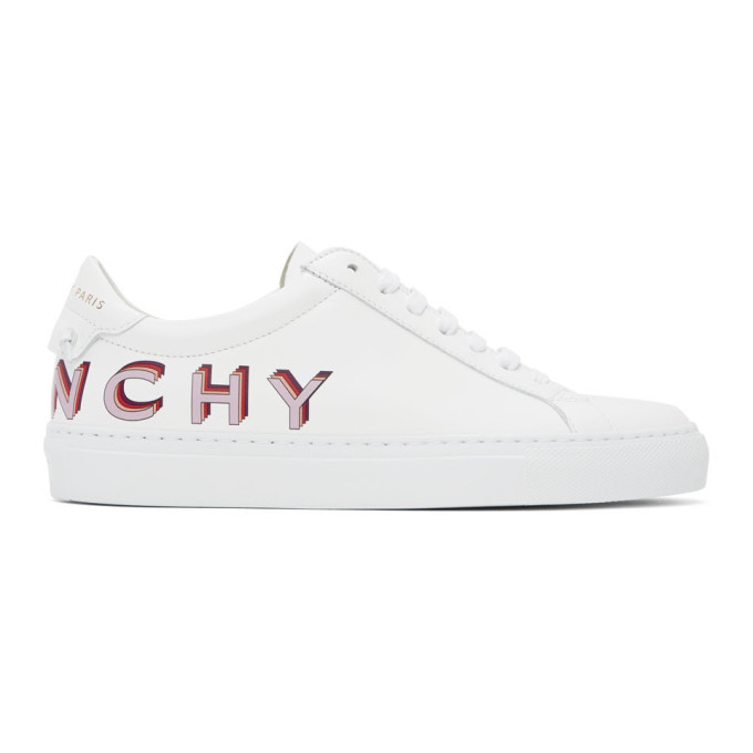 Givenchy white & clearance pink urban knots sneakers