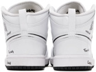 Nike Jordan Kids White Jordan 1 Schematic Little Kids Sneakers