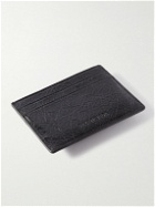 Balenciaga - Le Cagole Embellished Cracked-Leather Cardholder
