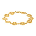 Dear Letterman Gold Medina Bracelet