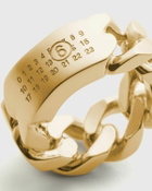 Maison Margiela MM6 RING gold Mens Jewellery