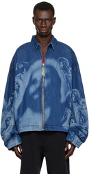 Gerrit Jacob Blue Oversized Denim Jacket
