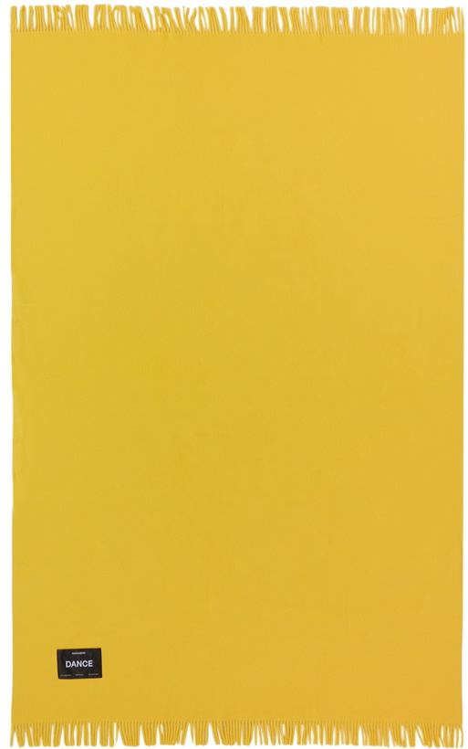 Photo: MAGNIBERG Yellow Bold Blanket
