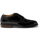 Officine Creative - Hopkins Leather Longwing Brogues - Black