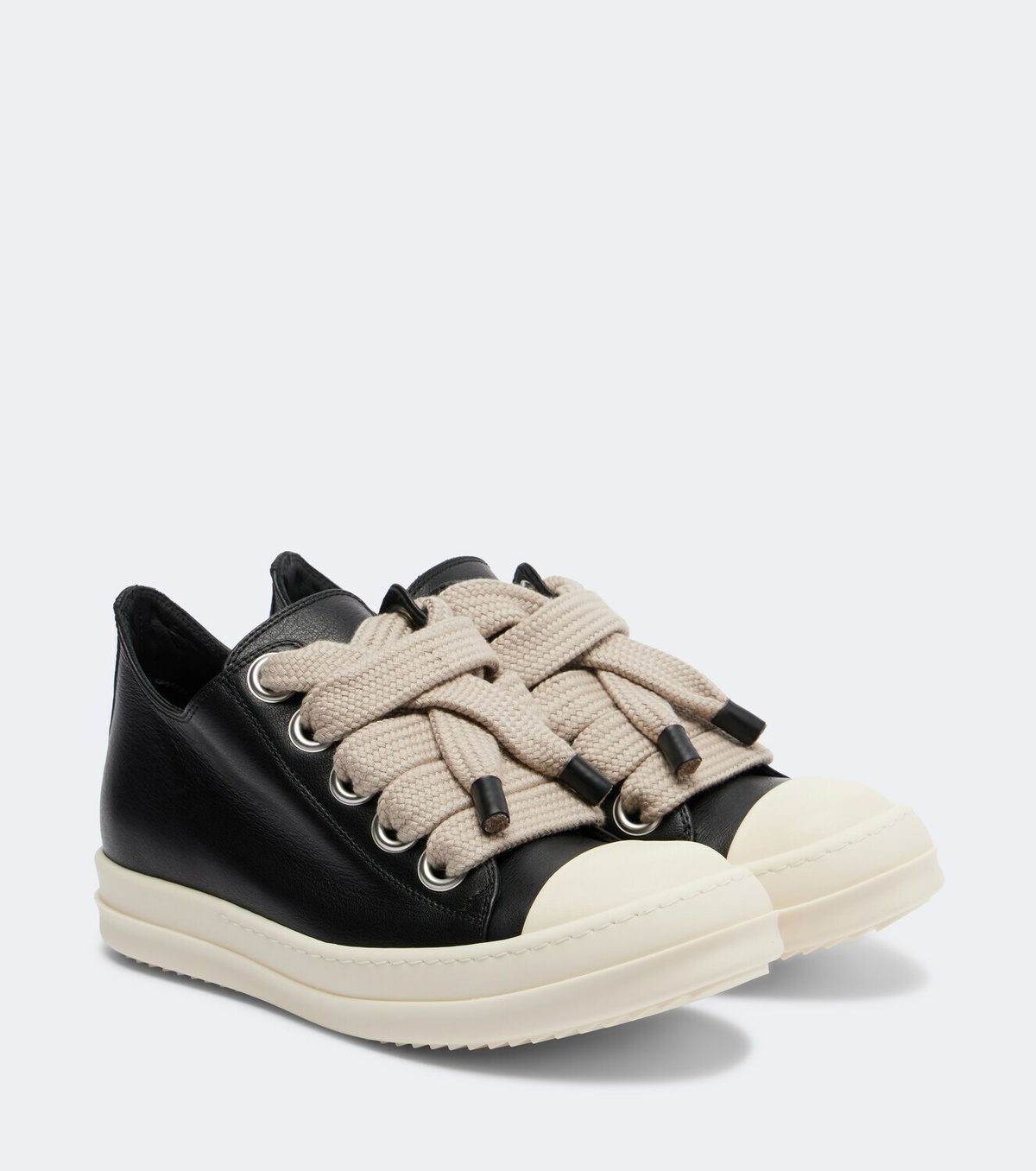 Rick Owens Jumbolace leather sneakers