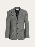 Ferragamo Mens Single breasted blazer in Grey