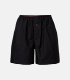 Lemaire Cotton and silk shorts