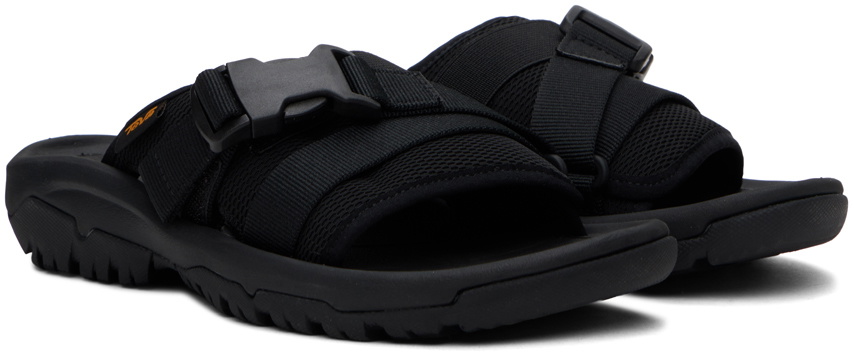 Teva Black Hurricane Verge Slides