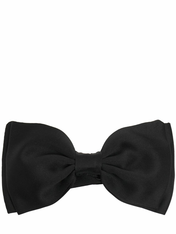 Photo: LARDINI Satin Bow Tie