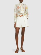 ZIMMERMANN - Printed Ramie Shirt