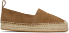 BOSS Brown Embossed Espadrilles
