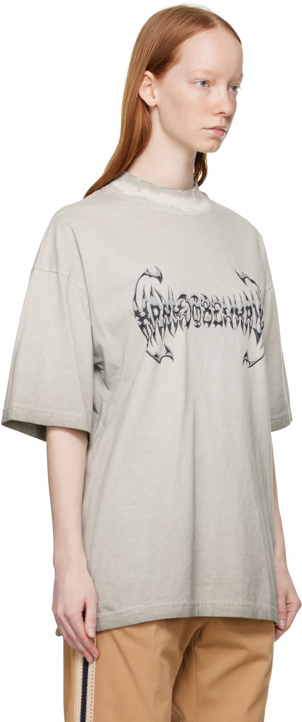 Han Kjobenhavn Gray Boyfriend T-Shirt